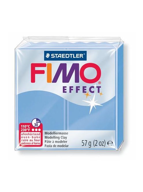 FIMO Gyurma, 57 g, égethető, FIMO "Effect", kékachát