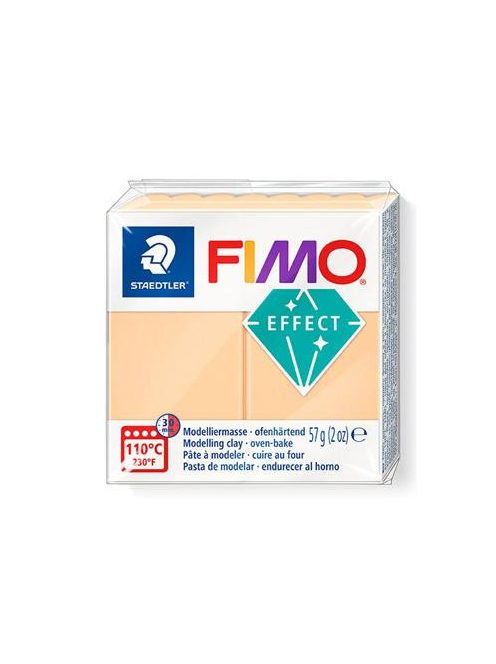 FIMO Gyurma, 57 g, égethető, FIMO "Soft", pasztellőszibarack