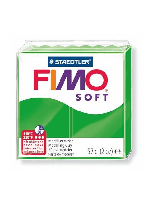 FIMO Gyurma, 57 g, égethető, FIMO "Soft", trópusi zöld