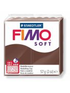 FIMO Gyurma, 57 g, égethető, FIMO "Soft", csokoládé