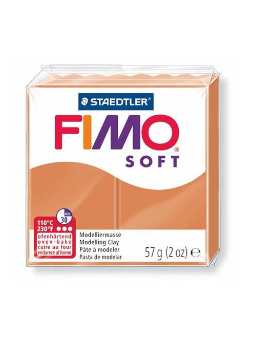 FIMO Gyurma, 57 g, égethető, FIMO "Soft", konyak