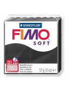 FIMO Gyurma, 57 g, égethető, FIMO "Soft", fekete