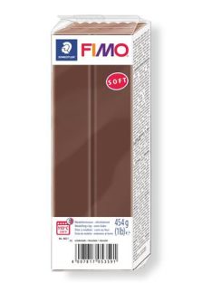   FIMO Gyurma, 454 g, égethető, FIMO "Soft", csokoládé