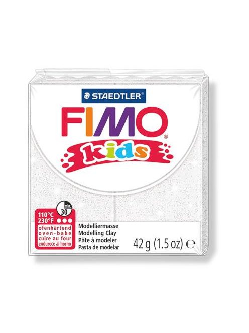 FIMO Gyurma, 42 g, égethető, FIMO "Kids", fehér