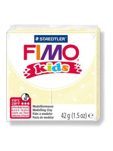   FIMO Gyurma, 42 g, égethető, FIMO "Kids", gyöngyház sárga