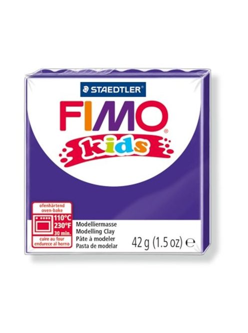 FIMO Gyurma, 42 g, égethető, FIMO "Kids", lila