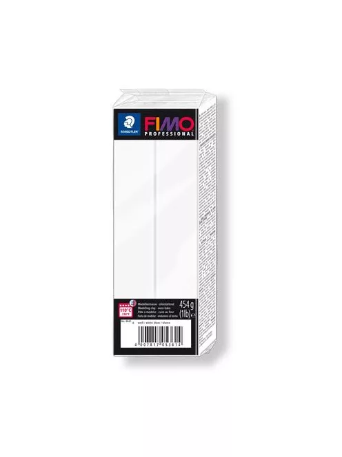 FIMO Gyurma, 454 g, égethető, FIMO "Professional" fehér