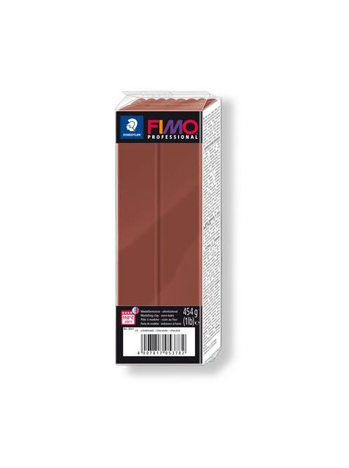 FIMO Gyurma, 454 g, égethető, FIMO "Professional", csokoládé