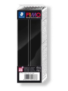   FIMO Gyurma, 454 g, égethető, FIMO "Professional", fekete