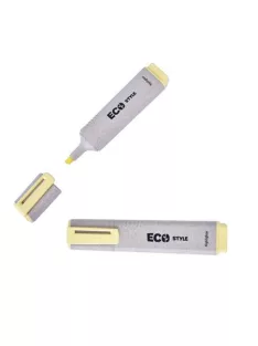   FLEXOFFICE Szövegkiemelő, 1-4 mm, FLEXOFFICE "HL05 Eco Style", sárga