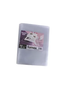   Genotherm 'L' A4, 100 micron víztiszta, felül-oldalt nyitható, 50 db/csomag, Fornax