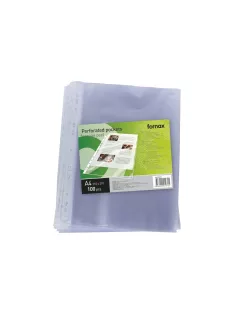   Genotherm lefűzhető, A4, 40 micron narancsos Fornax 100 db/csom