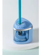 FLEXOFFICE Hegyező, elemes, asztali, FLEXOFFICE "Flexio", kék