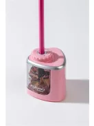 FLEXOFFICE Hegyező, elemes, asztali, FLEXOFFICE "Flexio", rózsaszín