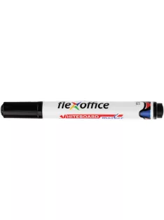   FLEXOFFICE Táblamarker, 2,5 mm,kúpos, FLEXOFFICE "WB03", fekete
