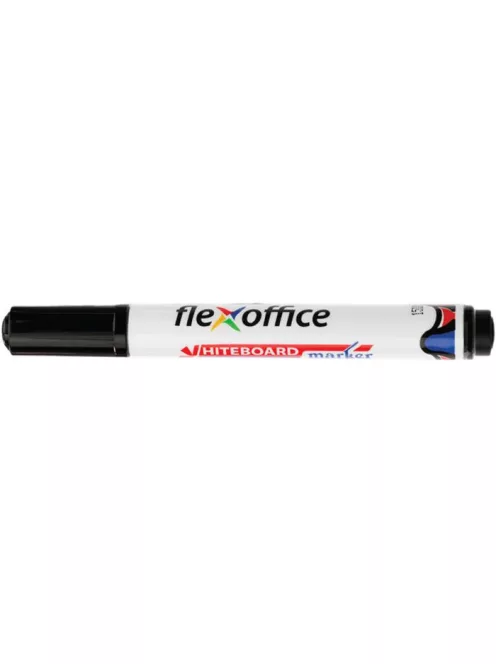FLEXOFFICE Táblamarker, 2,5 mm,kúpos, FLEXOFFICE "WB03", fekete