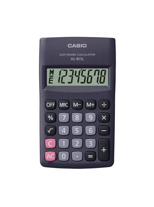 CASIO Zsebszámológép, 8 számjegy, CASIO "HL-815"