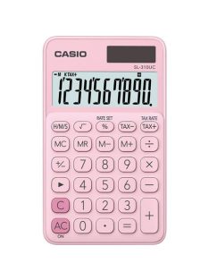   CASIO Zsebszámológép, 10 számjegy, CASIO "SL 310K", világos rózsaszín