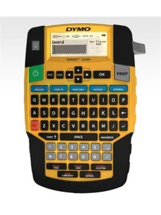   DYMO Elektromos feliratozógép, DYMO "Rhino 4200" készlet táskában