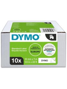   DYMO Feliratozógép szalag készlet, 12 mm x 7 m, DYMO "D1", fehér-fekete