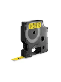   DYMO Feliratozógép szalag, 9 mm x 7 m, DYMO "D1", sárga-fekete