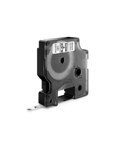  DYMO Feliratozógép szalag, 6 mm x 7 m, DYMO "D1", fehér-fekete