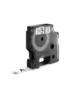   DYMO Feliratozógép szalag, 12 mm x 7 m, DYMO "D1", fehér-fekete