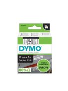 DYMO Feliratozógép szalag, 19 mm x 7 m, DYMO "D1", fehér-fekete