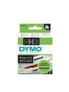 DYMO Feliratozógép szalag, 19 mm x 7m  DYMO "D1", fekete-fehér