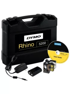   DYMO Elektromos feliratozógép, DYMO "Rhino 5200" készlet táskában