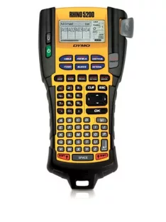   DYMO Elektromos feliratozógép, DYMO "Rhino 5200" készlet táskában