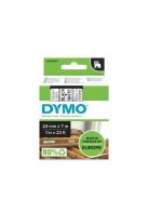 DYMO Feliratozógép szalag, 24 mm x 7 m, DYMO "D1", fehér-fekete