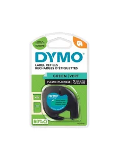   DYMO Feliratozógép szalag, 12 mm x 4 m, DYMO "Letratag", zöld