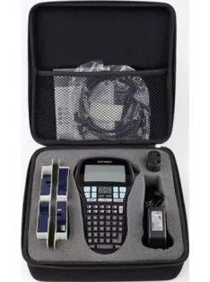   DYMO Elektromos feliratozógép, DYMO "LM 420P" készlet táskában