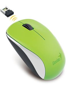   GENIUS Egér, vezeték nélküli, optikai, normál méret, GENIUS "NX-7000" zöld