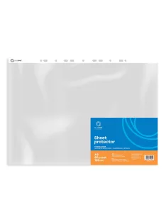   Genotherm lefűzhető, A3, 120 micron álló, víztiszta Bluering® 25 db/csomag,