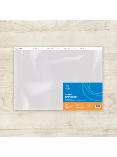   Genotherm lefűzhető, A3, 120 micron álló, víztiszta Bluering® 25 db/csomag,