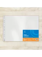 Genotherm lefűzhető, A3, 120 micron fekvő, víztiszta Bluering® 25 db/csomag,