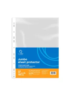   Genotherm lefűzhető, A4, 180 micron jumbo katalógustartó Bluering® 10 db/csomag,