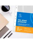 Genotherm lefűzhető, A4, XXL 50 micron 250x310mm, extra SZÉLES víztiszta Bluering® 50 db/csomag
