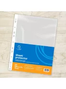 Genotherm lefűzhető, A4, 75 micron víztiszta Bluering® 100 db/csomag,