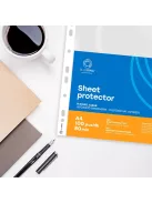 Genotherm lefűzhető, A4, 80 micron víztiszta Bluering® 100 db/csomag,