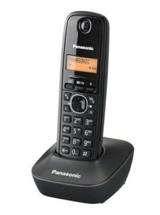   PANASONIC Telefon, vezeték nélküli, PANASONIC "KX-TG1611HGH", szürke