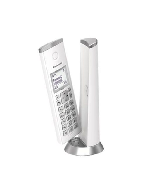 PANASONIC Telefon, vezeték nélküli, PANASONIC, "KX-TGK210PDW DECT", fehér