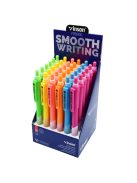 Golyóstoll nyomógombos 0,7mm Vinson Fashion C4 vegyes displ 36 db