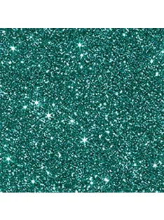 Glitterkarton, A4, 220 g, türkiz