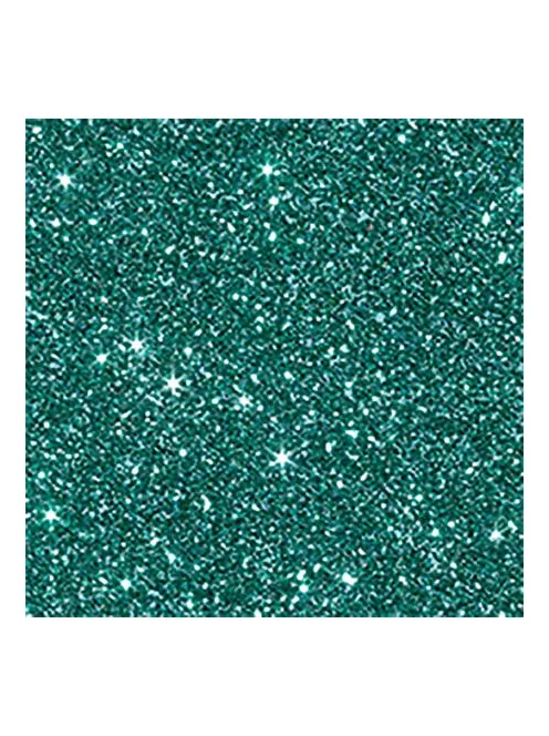 Glitterkarton, A4, 220 g, türkiz