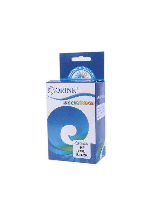 Utángyártott Hp 21XL/C9351CE tintapatron black ORINK