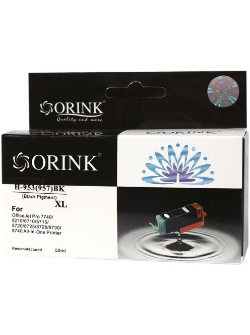Utángyártott Hp 953XL/L0S70AE tintapatron black ORINK