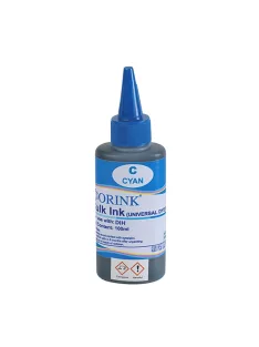 Utángyártott Ink Hp Universal dye cyan 100ml ORINK